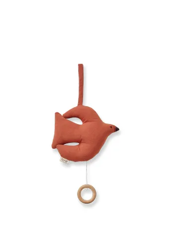 Ferm Living - Feeding mat - Swif Bird Music Mobile - - Baked Clay