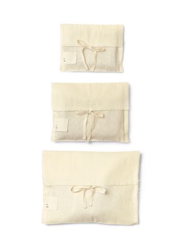 Ferm Living - Lahjapakkaus - Christmas Giftbags - Set of 3 - Natural
