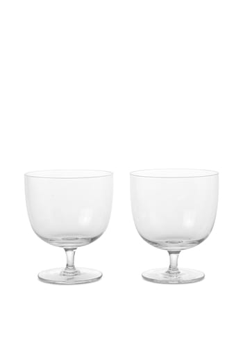 Ferm Living - Glas - Host Water Glasses - Host Water Glasses - Set of 2 - Clear