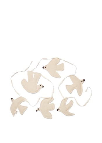 Ferm Living - Guirlande - Swif Bird Guirlande - Undyed