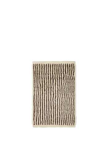 Ferm Living - Tappeto - Kami Knotted Rug - 120 x 180 - Off-white/Coffee