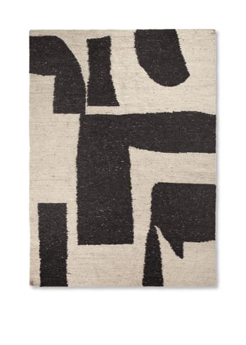Ferm Living - Tapis - Piece Rug - Piece Rug - 200 x 300 - Off-white/Toffee