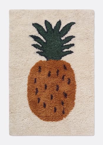 Ferm Living - Tapijt - Fruiticana Tufted Rug - Pineapple