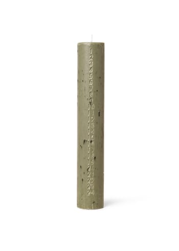 Ferm Living - Bougie de calendrier - Mura Advent Candle - Artichoke