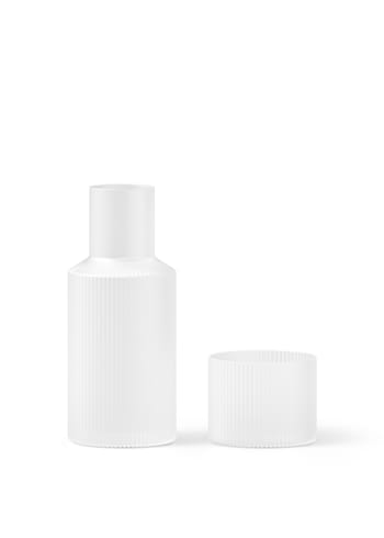 Ferm Living - Caraffa - Ripple Carafe Set - Frosted
