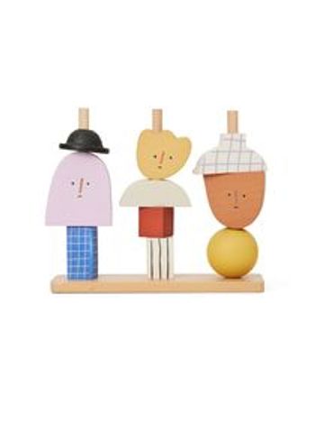 Ferm Living - Blocos - Character Stacking Blocks - Multi