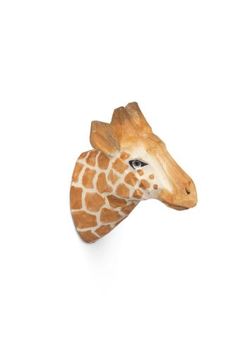 Ferm Living - Krokar - Animal Hand-Carved Hook - Giraffe