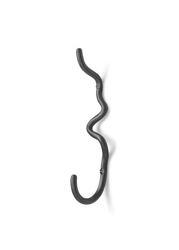 Ferm Living - Hooks - Curvature - Hook - Black Brass - Single