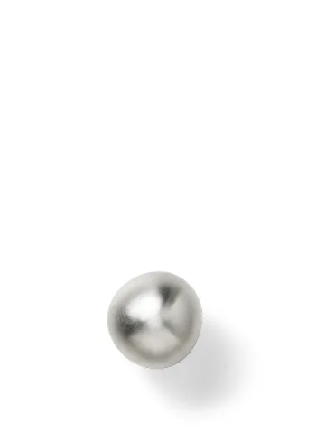 Ferm Living - Perchas - Mushroom Hook - Brushed Stainless Steel