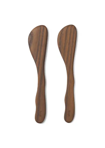 Ferm Living - Kniv - Cairn Butter Knives - Set Of 2 - Set of 2 - Dark Brown