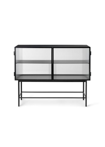 Ferm Living - Dresser - Haze Sideboard - Reeded Glass - Black