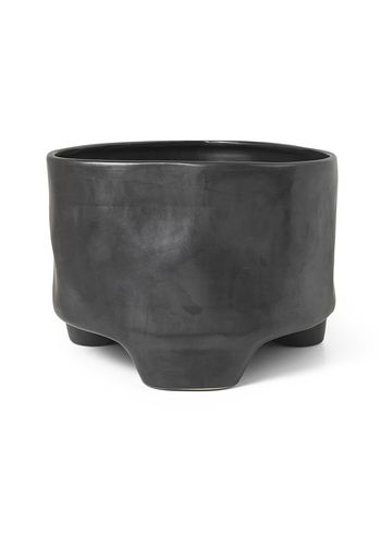 Ferm Living - Jar - Esca Pot - Black - Large