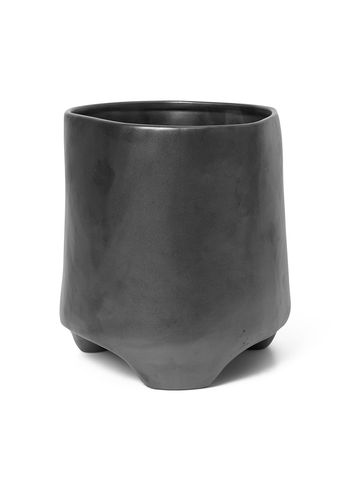 Ferm Living - Jar - Esca Pot - Black - Medium