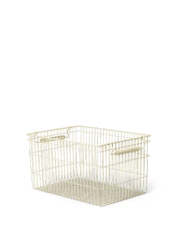 Ferm Living - Cestino - Cala Stackable Baskets - Set Of 2 - Set of 2 - Cashmere