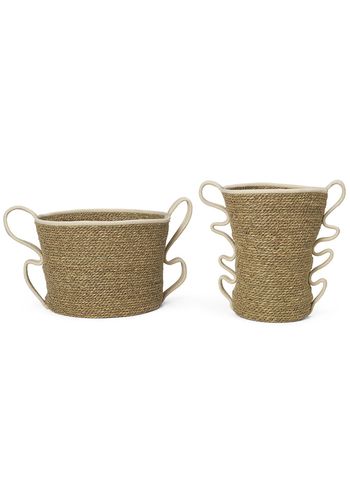Ferm Living - Cesta - Verso Baskets - Off-white