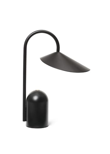 Ferm Living - Lamppu - Arum Portable Lamp - Black