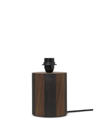 Ferm Living - Lampa - Post table lamps base - Brown small