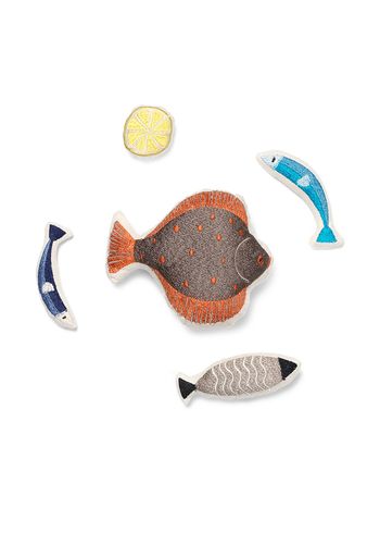 Ferm Living - Leksaker - Embroidered Fish - Fish