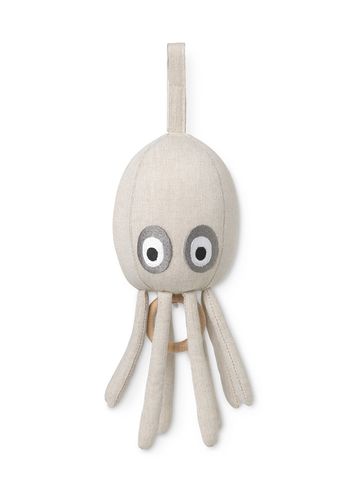 Ferm Living - Spielzeug - Octopus Music Mobile - Sand