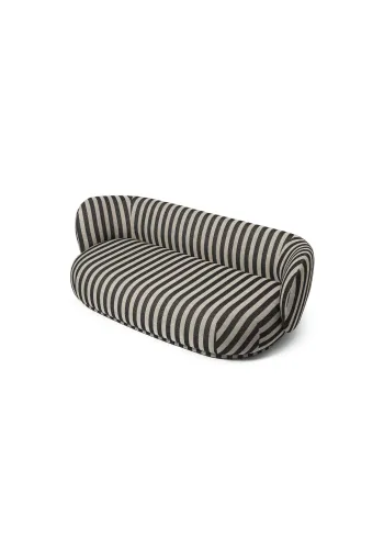 Ferm Living - Pohovka do obývačky - Rico Lounger Sofa - Louisiana - Sand/Black