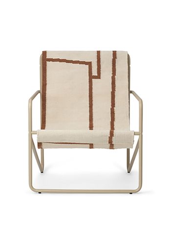 Ferm Living - Lounge-tuoli - Desert Kids Chair - Cashmere/Shape