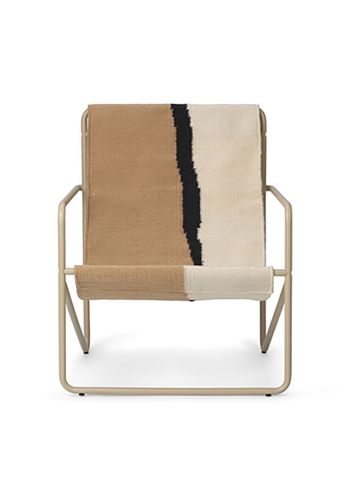 Ferm Living - Lounge-tuoli - Desert Kids Chair - Cashmere/Soil