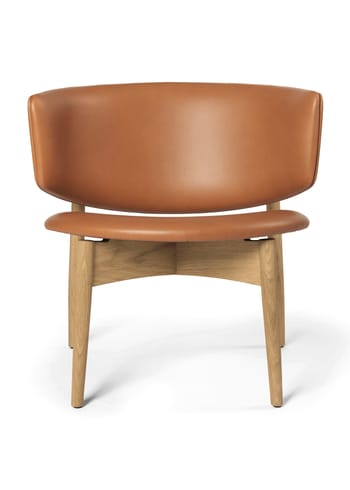 Ferm Living - Lounge chair - Herman Lounge - Oak/Envy 20320 Cognac