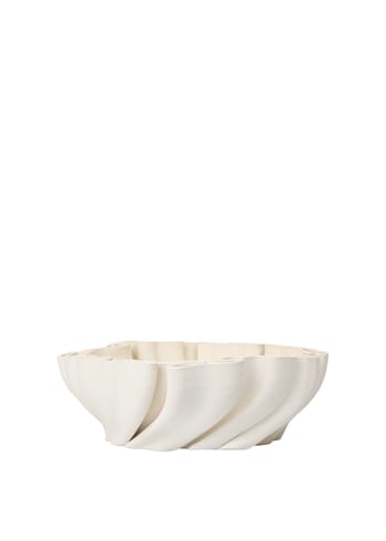 Ferm Living - Papierowe kwiaty - Dedali Bowl - Off-White