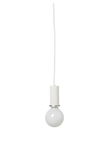 Ferm Living - Pendule - Collect a Light - Socket Pendant - White - Low