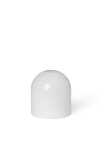 Ferm Living - Závěsné svítidlo - Bell Opal Shade - White