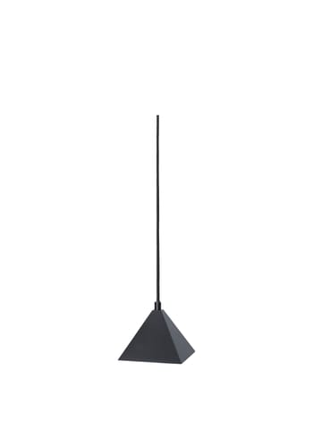 Ferm Living - Hängande lampa - Kare Pendant - Kare Pendant - Blackened Stainless steel