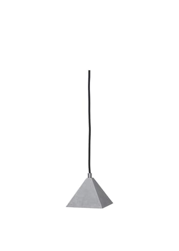 Ferm Living - Hängande lampa - Kare Pendant - Kare Pendant - Tumbled Stainless steel