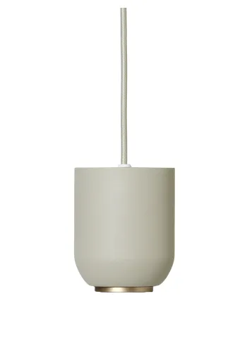 Ferm Living - Pendel - Socket Pendant Bell - Light Grey