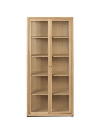 Ferm Living - Pensel - Reed Vitrine - Natural Oak - Natural Oak