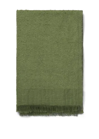 Ferm Living - Ruudullinen - Weaver Throw - Weaver Throw - Avocado