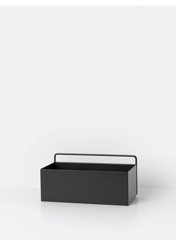 Ferm Living - Kasvien jalusta - Wall Box - Rectangle - Black
