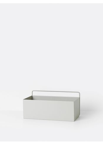 Ferm Living - Plant Stand - Wall Box - Rectangle - Light Grey