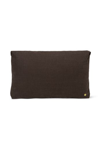 Ferm Living - Pude - Clean Cushion - Hot. M - Chocolate