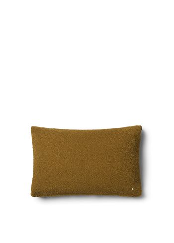 Ferm Living - Tyyny - Clean Cushion - Wool Boucle - Dark Blue