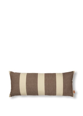 Ferm Living - Pude - Strand Pude - Carob Brown/Parchment