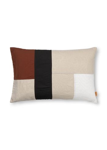 Ferm Living - Kudde - Part Cushion - Cinnamon - 60x40