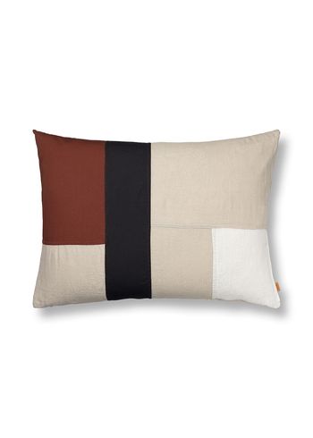 Ferm Living - Kudde - Part Cushion - Cinnamon - 80x60