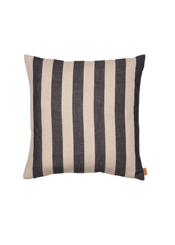 Ferm Living - Pudebetræk - Grand Cushion Cover - Sand/Black