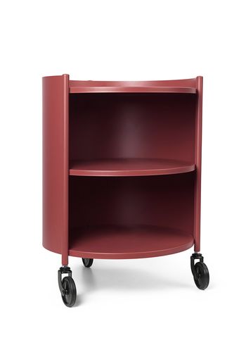 Ferm Living - Table d'appoint - Eve Storage - Mahogany Red