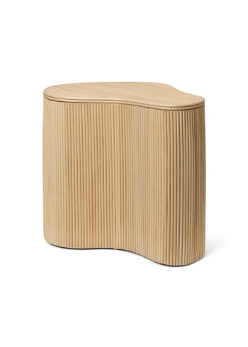 Ferm Living - Side table - Isola Storage Table - Natural