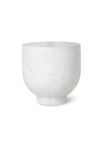 Ferm Living - Bowl - Alza Champagne Cooler - White Marble