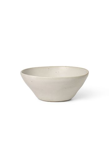 Ferm Living - Skål - Flow Bowl - Off-White Speckle - Medium