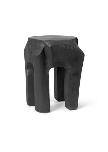 Ferm Living - Pall - Root Stool - Black Stained Teak