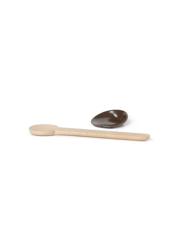 Ferm Living - Lepels - Resting Spoon Set - Chocolate