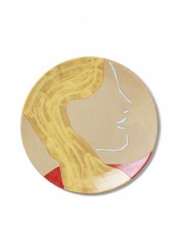 Ferm Living - Beeldhouwkunst - Ceramic Platter - Mira